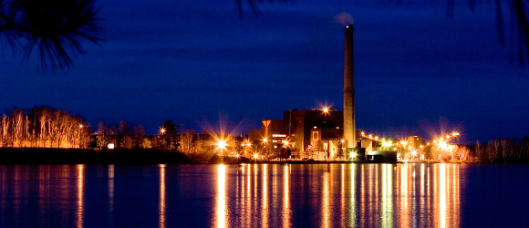 Laskin Energy Center was built in 1953 to help power the earliest taconite processing facilities on Minnesota’s Iron Range, and now is fueled by natural gas.